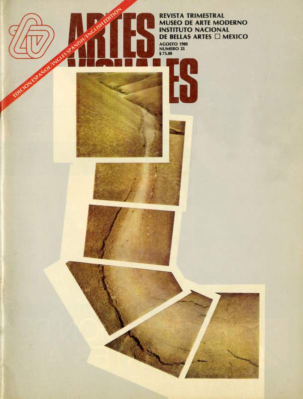 Cover of the twenty-fifth issue of Artes Visuales, picturing a line of polaroid photos.